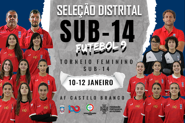 Seleção Distrital Sub-14 Futebol 9 Feminino